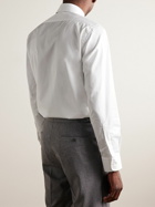 Thom Sweeney - Lecce Slim-Fit Cotton-Poplin Shirt - White