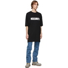 VETEMENTS Black Oversized Insecurity T-Shirt