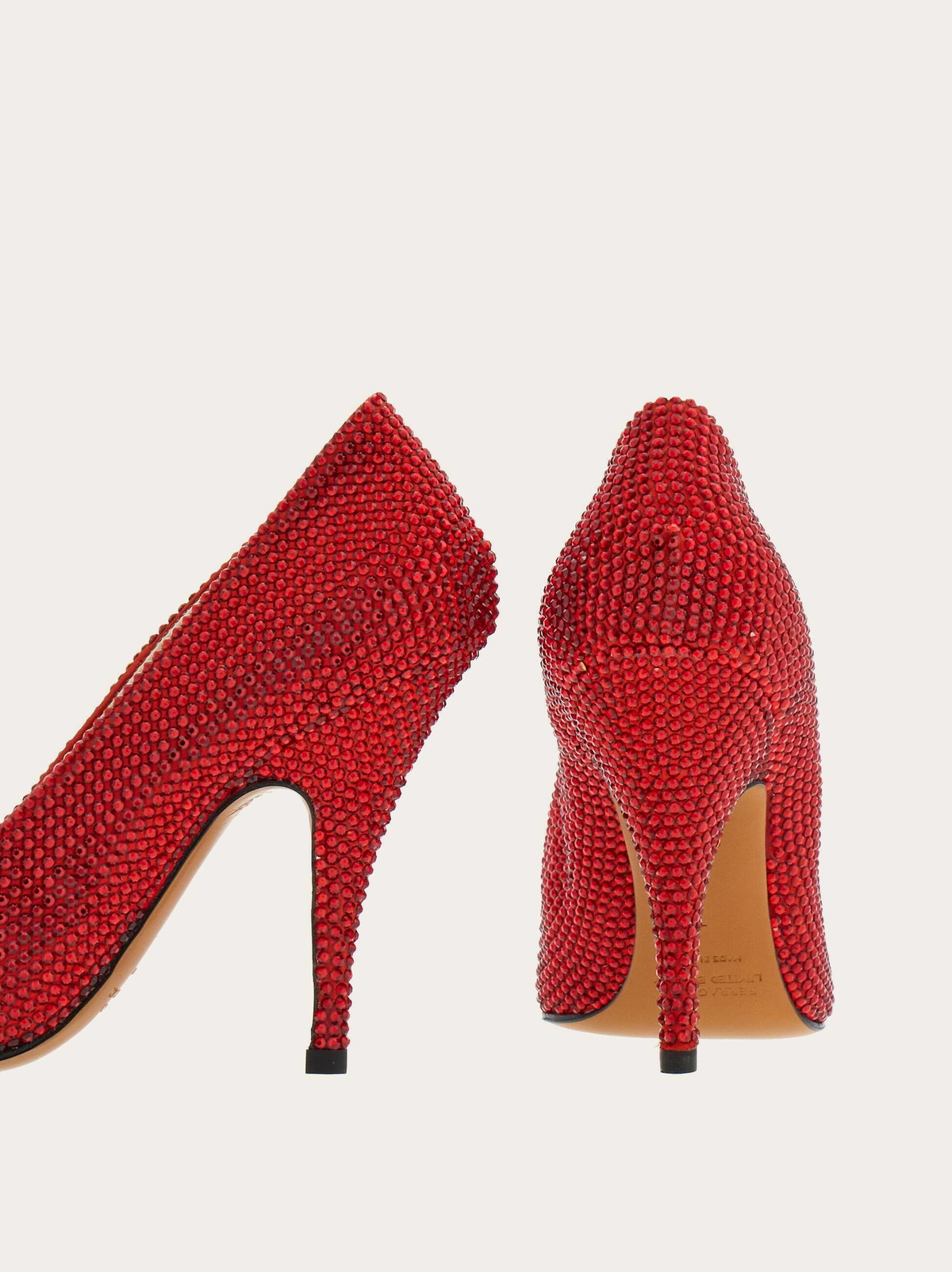 Ferragamo Womens Red (1960) in Red