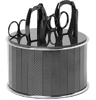 Bamford Grooming Department - Stainless Steel and Carbon Fibre Manicure Set - Men - Black