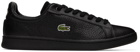 Lacoste Black Carnaby Pro Sneakers