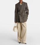 Bottega Veneta Wool and cotton-blend mouliné blazer