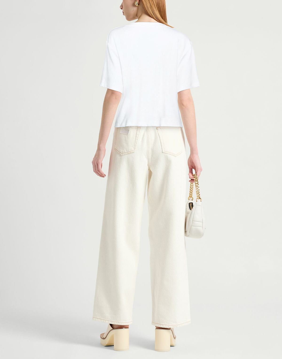 Sandro Womens T-shirt in White