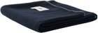 Tekla Navy Lambswool Blanket