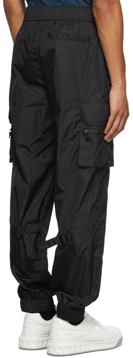 Tall Baggy Fit Crinkle Nylon Cargo Trouser | boohoo