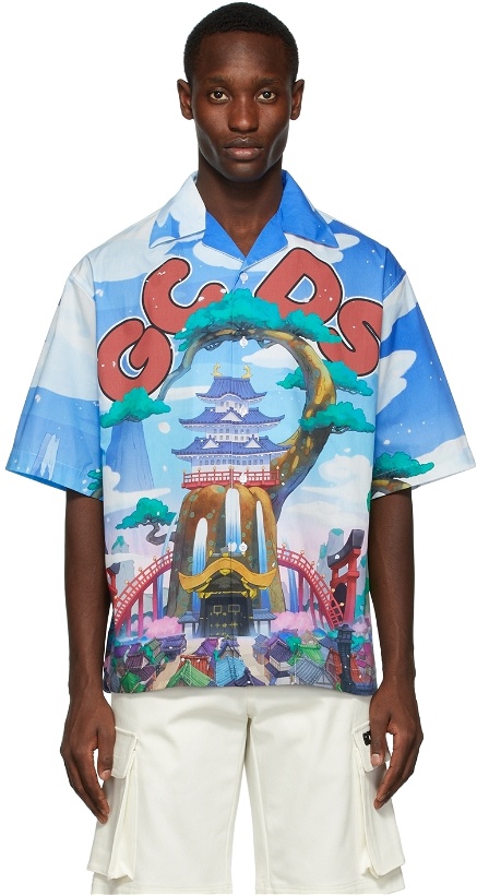 Photo: GCDS Multicolor One Piece Edition Land Of Wano Shirt