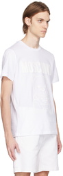 Moschino White Graphic T-Shirt