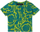 Versace Baby Yellow Printed T-Shirt