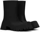 Balenciaga Black Trooper Chelsea Boots