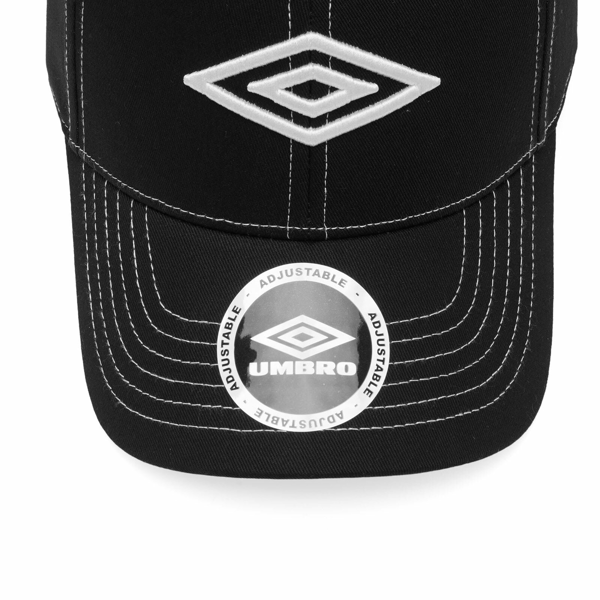 Umbro Men's Contrast Stitch Cap in Black 