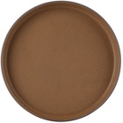 ÅSLUND TSANG Brown Large TERRA Deep Plate