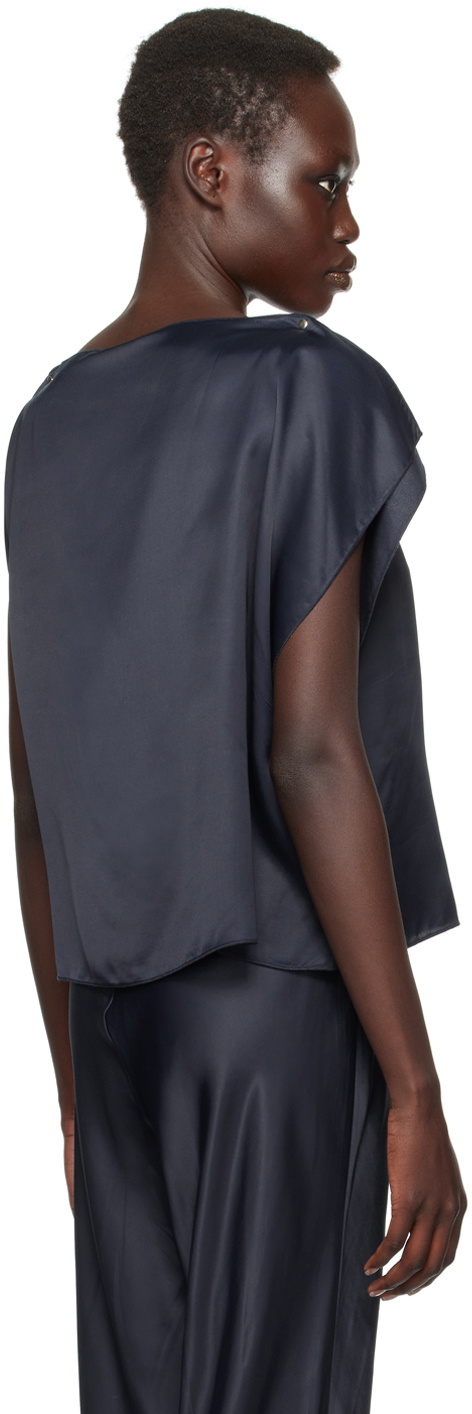 Baserange Navy Clavo Blouse Baserange