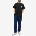 Pass~Port Men's Mule Pocket T-Shirt in Black