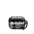 F.C. Real Bristol Men's FC Real Bristol Airpods Pro Case Cover in Black Bandana