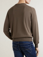 Canali - Cotton Sweater - Brown