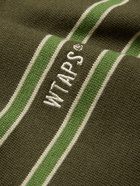 WTAPS - Striped Cotton-Jersey T-shirt - Green