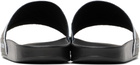 Martine Rose Black 'High On Hope' Pool Slides
