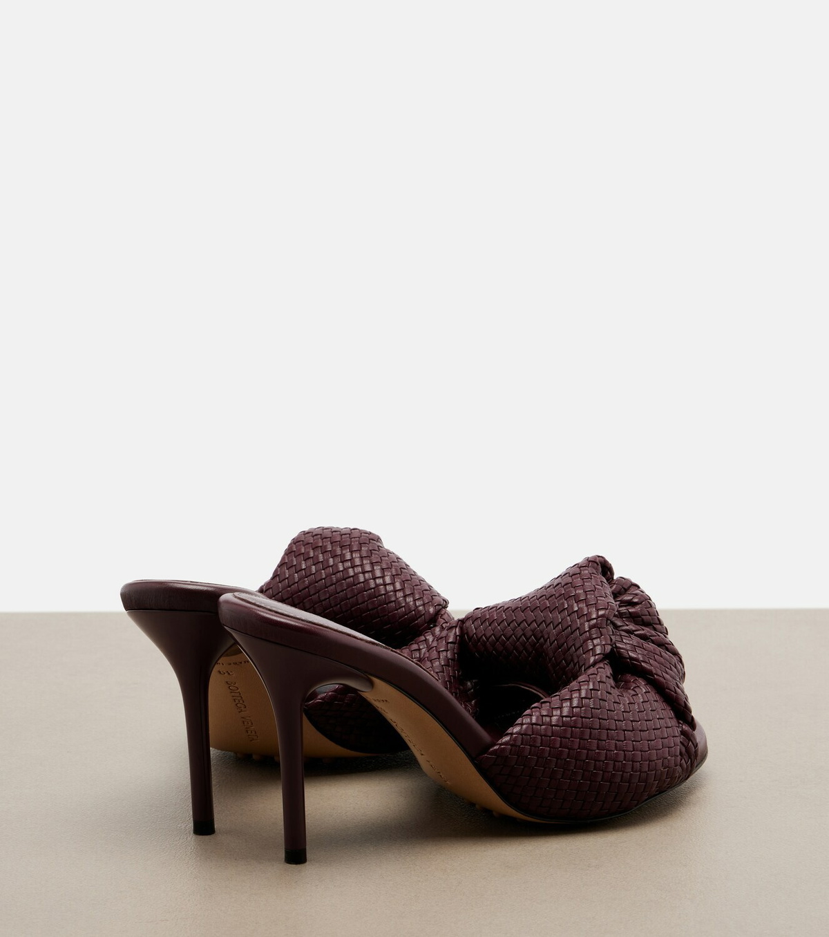 Bottega Veneta Cherry Intreccio leather sandals