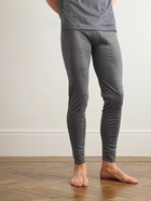 Sunspel - Merino Wool-Jersey Ski Tights - Gray