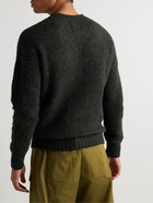 Howlin' - Birth of the Cool Brushed Wool Sweater - Green