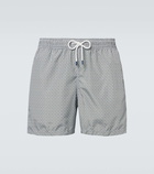 Fedeli Madeira printed swim trunks