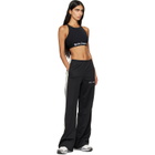 Palm Angels Black Classic Logo Sport Top