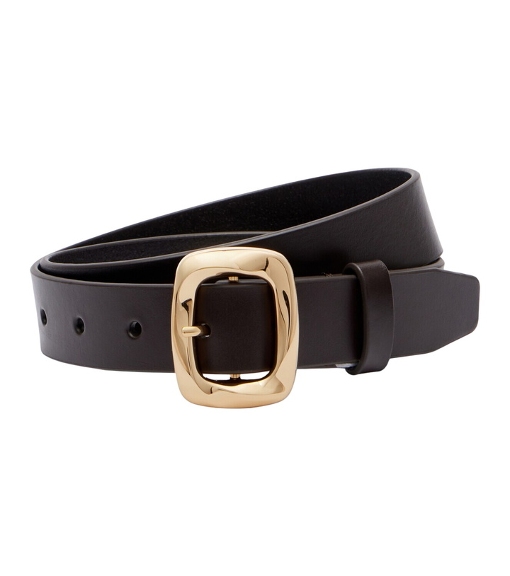 ZIMMERMANN - Lvr Exclusive Leather Double Buckle Belt Zimmermann display picture 1