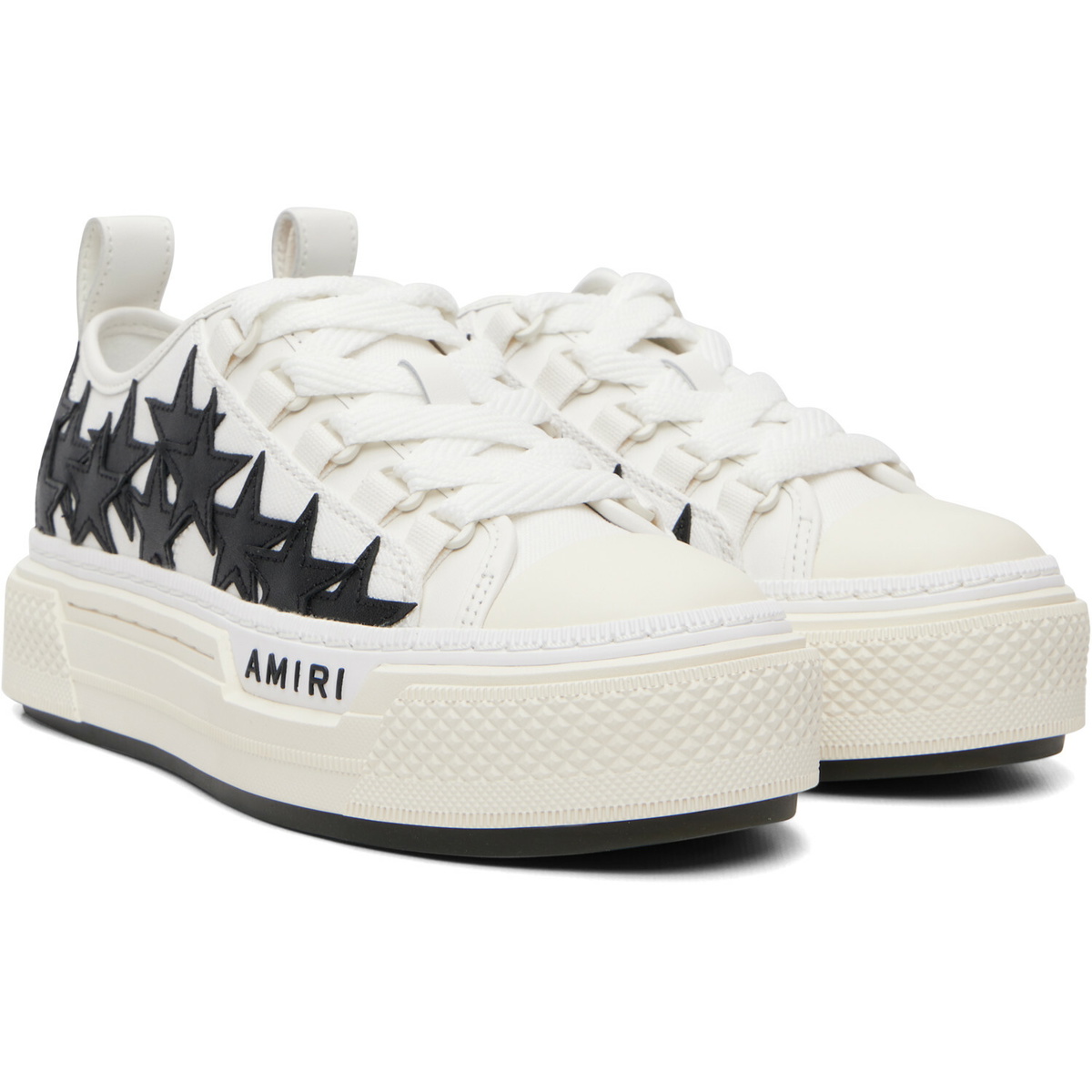 AMIRI White Stars Court Low Sneakers