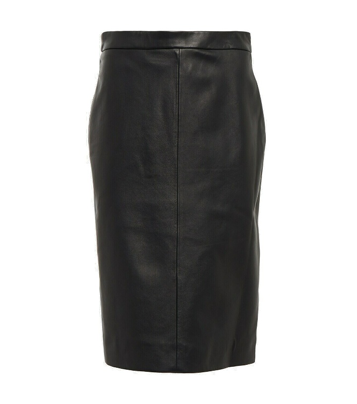 Photo: Nili Lotan - Lianna leather skirt