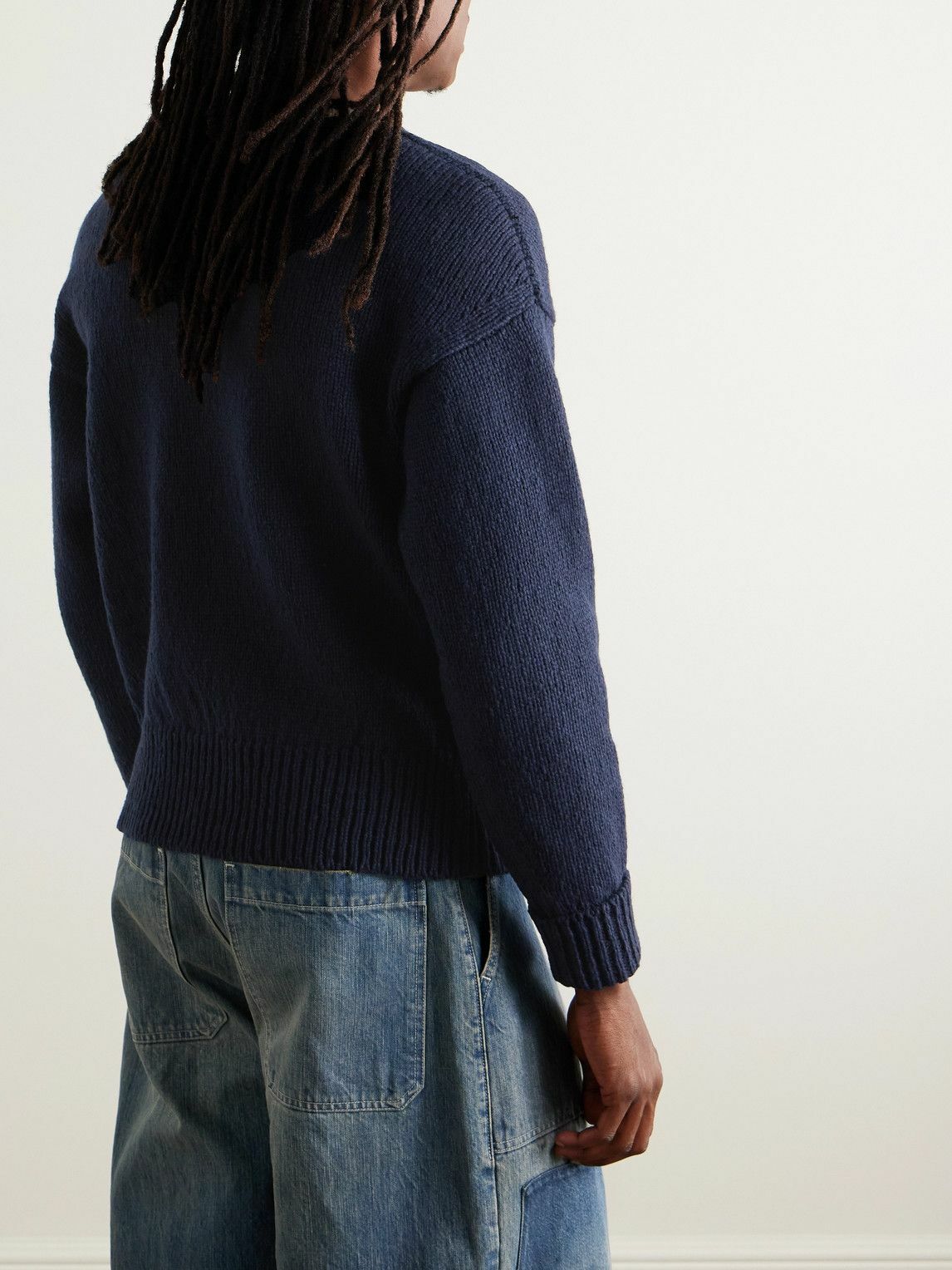 Visvim - College Wool Sweater - Blue