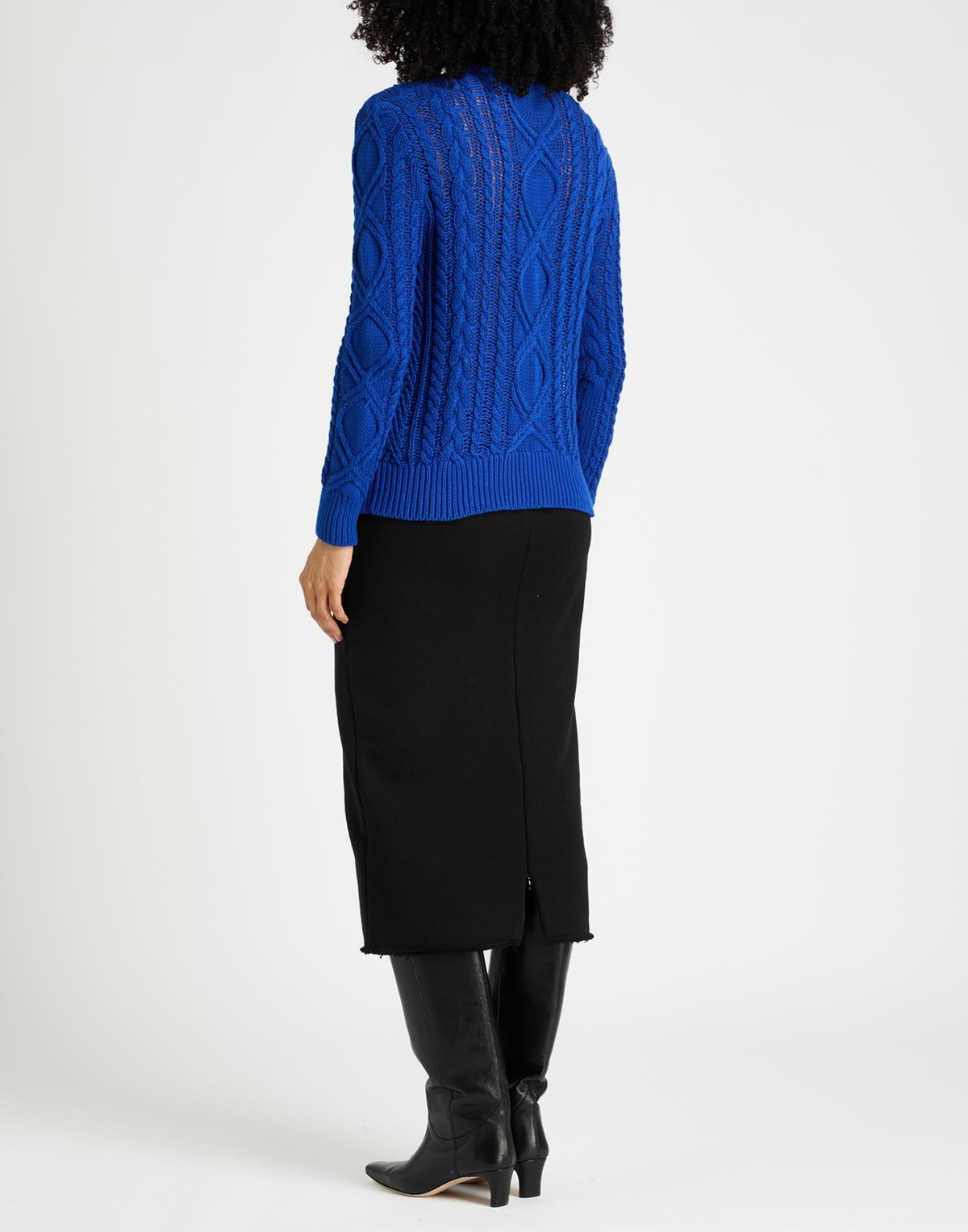 Lauren Ralph Lauren Womens Sweater Bright in Blue