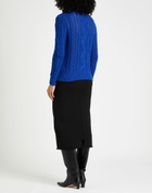 Lauren Ralph Lauren Womens Sweater Bright in Blue