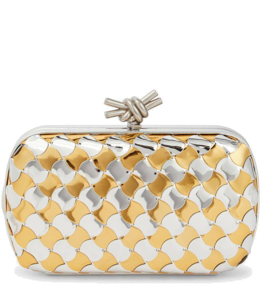 【カラー2色あり♪】BOTTEGAVENETA Clutch バッグ ポーチ クラッチ バッグ ライトオレンジ[576227 VCP40 7482