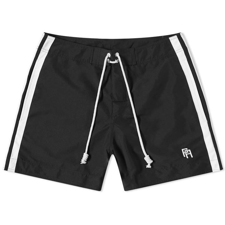 Photo: Palm Angels Monogrammed Swim Short