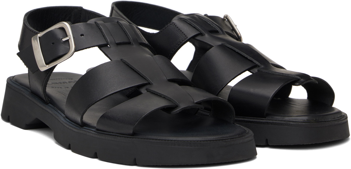 KLEMAN Black Ballast VTG Sandals