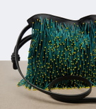 Loewe Flamenco Mimosa Mini leather clutch