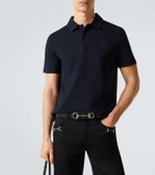 Gucci Logo cotton piqué polo shirt
