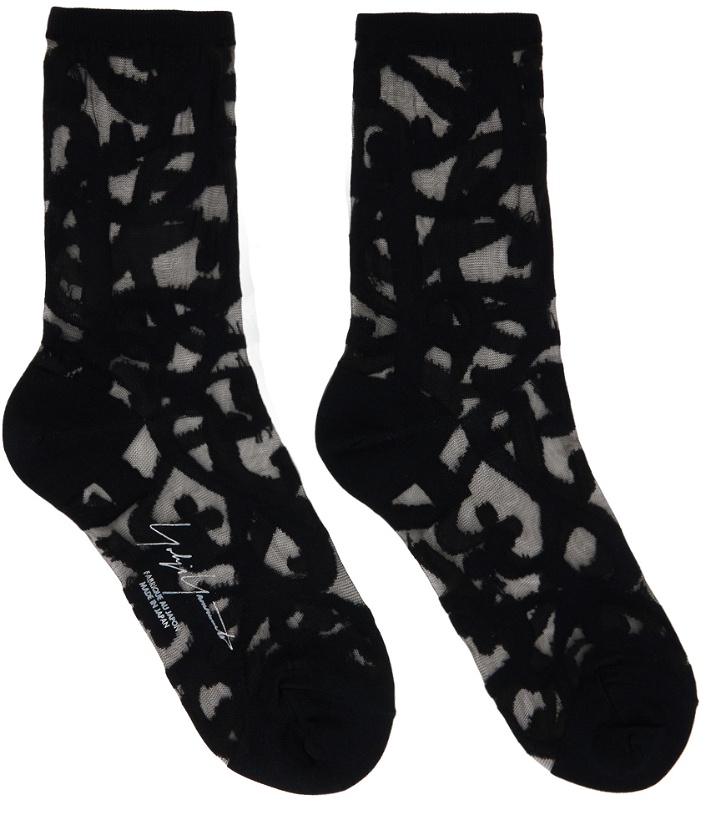Photo: Yohji Yamamoto Black Transparent Socks
