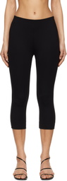 rag & bone Black Simone Ponte Capri Trousers