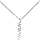 WWW.WILLSHOTT Silver Logo Necklace