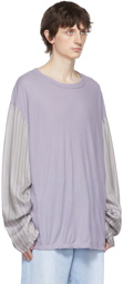 Acne Studios Purple Cotton T-Shirt