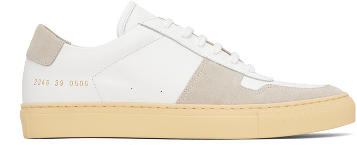 Photo: Common Projects White Bball Sneakers