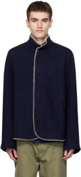 3MAN Navy Blanket Jacket