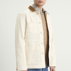 Drake's Men's Denim Welder Jacket in Ecru