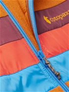 Cotopaxi - Teca Shell-Trimmed Recycled-Fleece Zip-Up Jacket - Orange