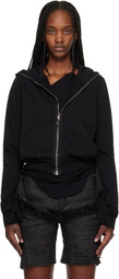 Rick Owens DRKSHDW Black Temple Small Hoodie