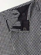 TOM FORD - Straight-Leg Sequin-Detailed Houndstooth Wool-Blend Suit Trousers - Black
