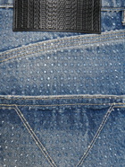 MARC JACOBS Crystal Oversize Denim Jeans