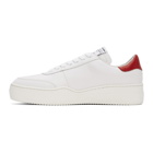 Article No. SSENSE Exclusive White and Red 0517-04-07 Sneakers