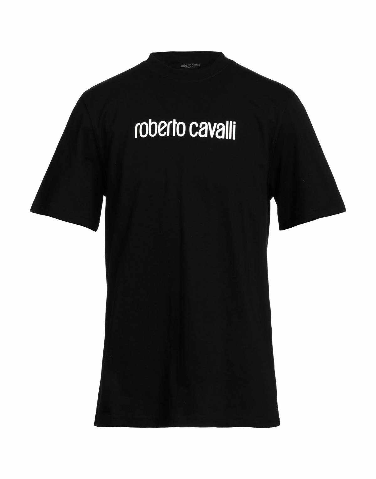 Roberto Cavalli Mens T-shirt in Black